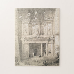 Puzzle Illustration Vintage de Petra (1849)
