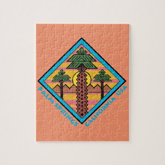 Puzzle Illustrations originales de la Californie (Vertical)