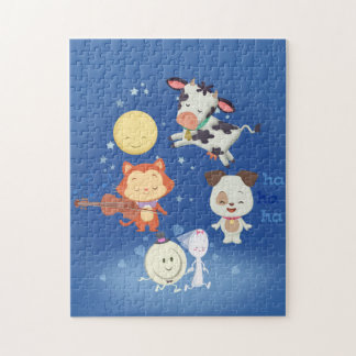 Puzzle Ils ont trouvé la pièce au milieu