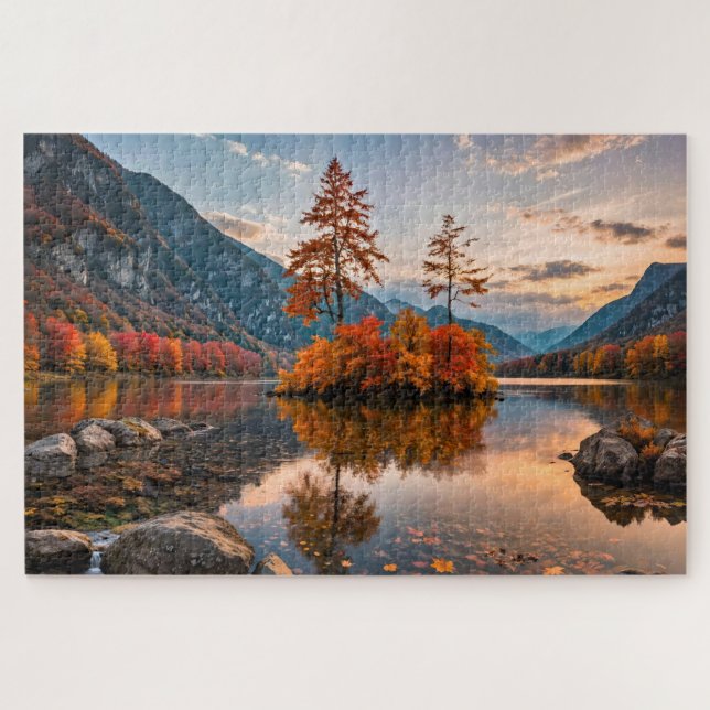 Puzzle im Herbst (Horizontal)
