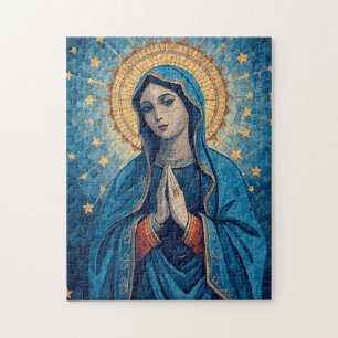 Puzzle Image de la Vierge Marie bienheureuse