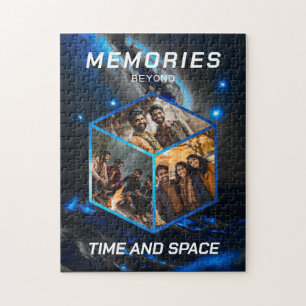 Puzzle Image spatiale Collage dans une affiche 3D