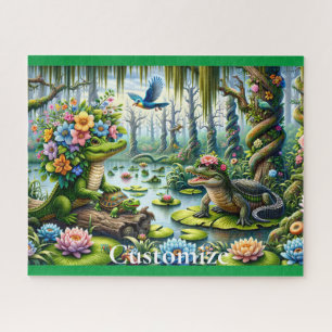 Puzzle Imaginaire alligator marécage Thunder_Cove