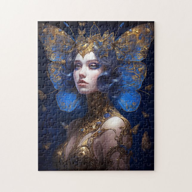 Puzzle Imaginaire Blue Gold Fairy (Vertical)