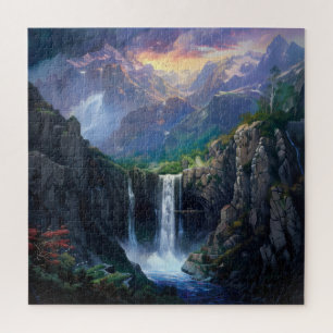 Puzzle Imaginaire de cascade mondiale