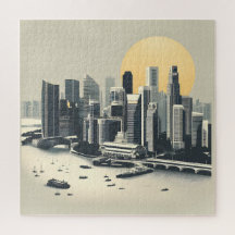 Imaginaire Skyline : Marina Bay à Singapour