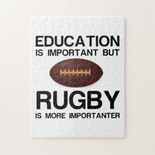 PUZZLE IMPORTANTE IMPORTANTE RUGBY DE L'ÉDUCATION