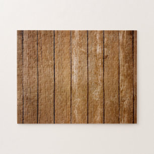 Puzzle Impossible - Mur en bois rustique