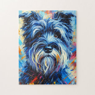 Puzzle Impression acrylique du chien Glen of Imaal Terrie