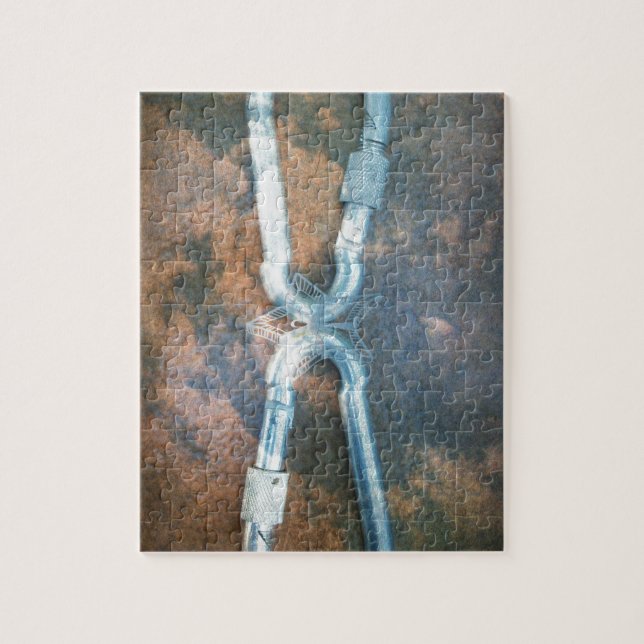 Puzzle Impression d'art Carabiners liés (Vertical)