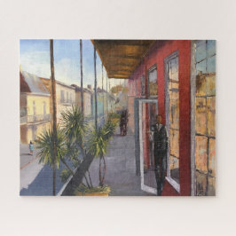 Puzzle Impressionniste Nouvelle-Orléans Balcon Peinture