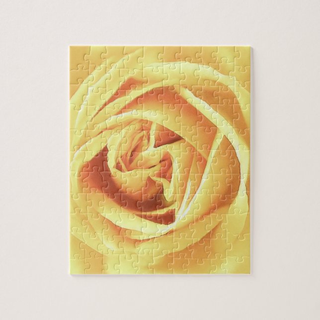 Puzzle imprimé rose jaune (Vertical)