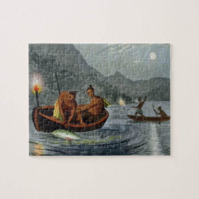 Puzzle Incendiez la pêche légère en Amérique du Nord, (Horizontal)