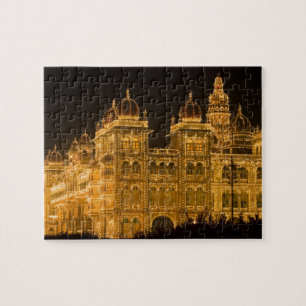 Puzzle INDE, Karnataka, Mysore : Palais du Majaraja (b.