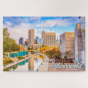 Puzzle Indianapolis, Indiana, États-Unis