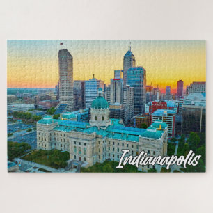 Puzzle Indianapolis, Indiana, États-Unis