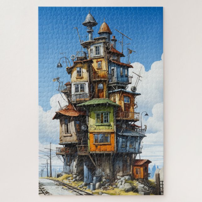 Puzzle industriel Treehouse (Vertical)