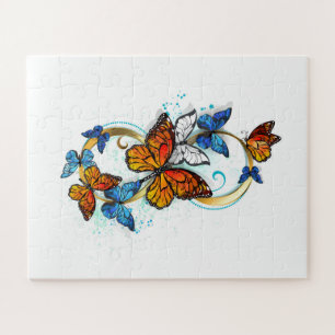 Puzzle Infini de papillons monarques