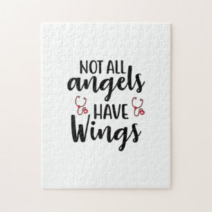 Puzzle Infirmière Art Tous les anges n'ont pas d'ailes