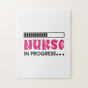 Puzzle Infirmière-cadeau en cours