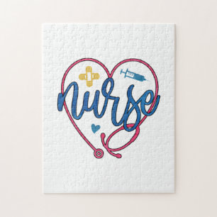Puzzle Infirmière en art