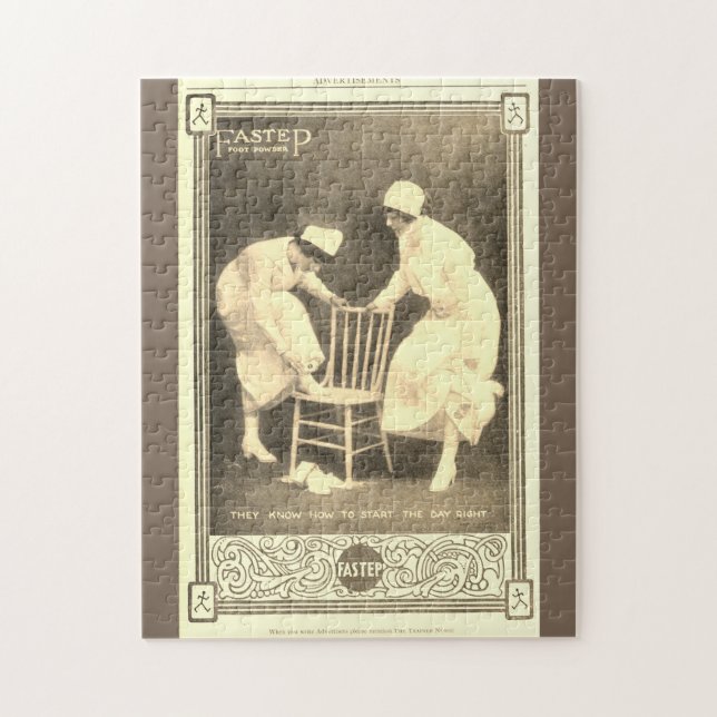 Puzzle infirmière vintage (Vertical)