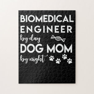 Puzzle Ingénieur biomédical Chien Maman Amoureux des chie