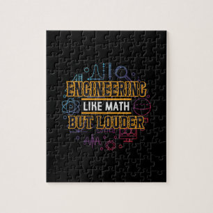 Puzzle Ingénieur Ingénieur Comme Math