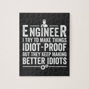Puzzle Ingénieur, J'Essaie De Faire Des Choses Idiot-Pro