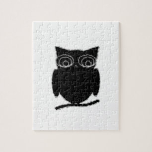 Puzzle Inkblot Owl