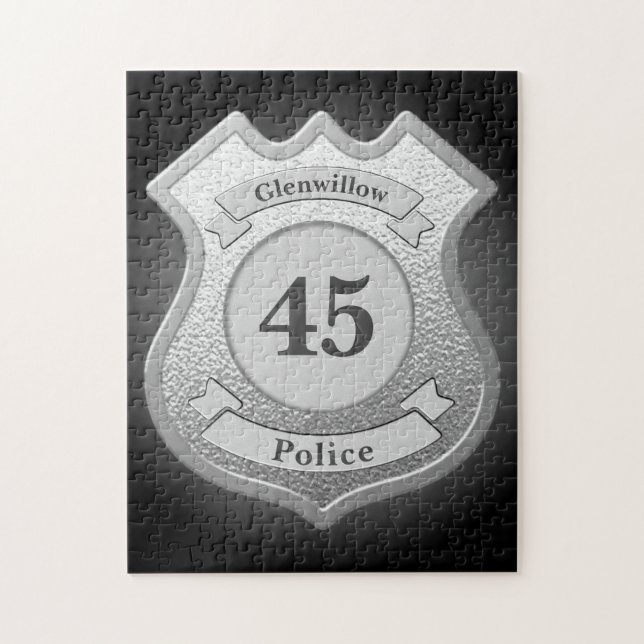 Puzzle Insigne personnalisé (Vertical)