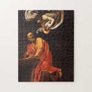 Puzzle Inspiration Saint Matthew Caravaggio peinture art