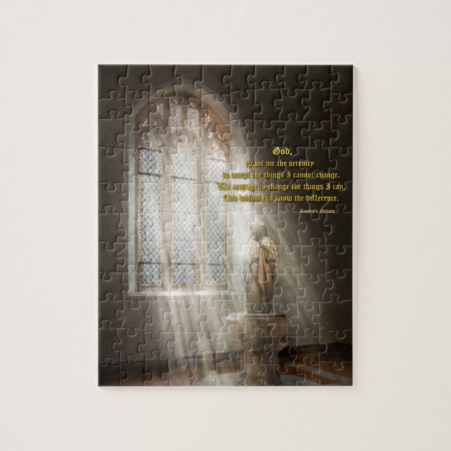 Puzzle Inspirationnel - Père céleste - Prière de la senré (Vertical)
