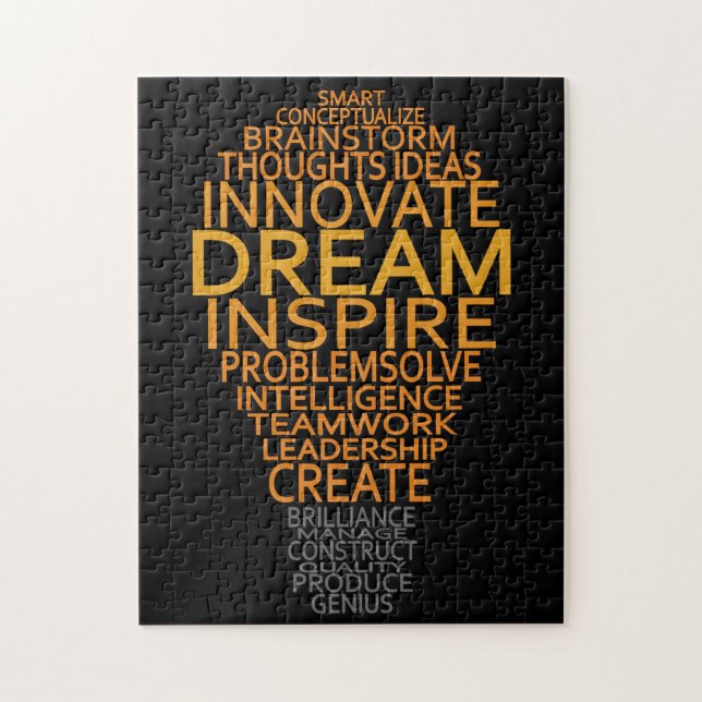 Puzzle inspiré d'ampoule (Vertical)