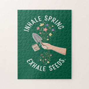 Puzzle Inspirez le Printemps Expirez les Graines Enthousi