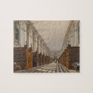 Puzzle Intérieur de bibliothèque universitaire de