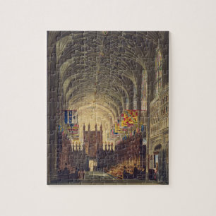 Puzzle Intérieur de la chapelle de St George, château d