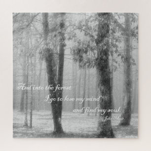 Puzzle Into the Forest I Go - 20x20 - 676 pcs