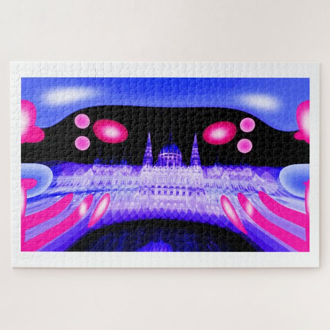 Puzzle Invasion Alien (Horizontal)