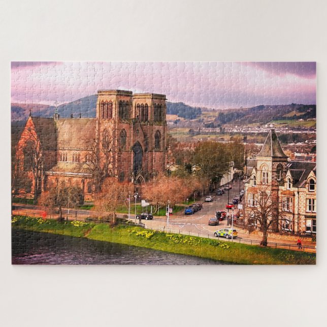 Puzzle Inverness - Capitale des Highlands écossais (Horizontal)