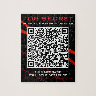Puzzle Invitation Spy Party