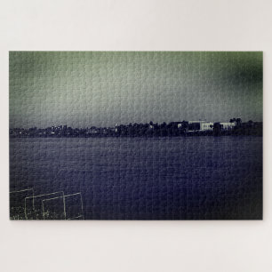 Puzzle Irak vintage Bagdad rivière forat