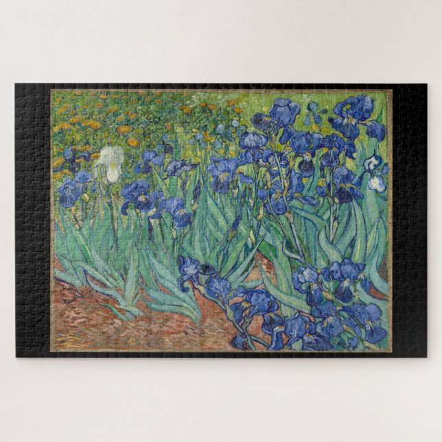 Puzzle "Iris" de Vincent van Gogh (Horizontal)