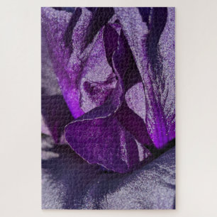Puzzle Iris velours violet