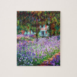 Puzzle Irises dans le jardin de Monet