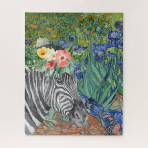 Puzzle Irises et Fancy Zebra de Van Gogh