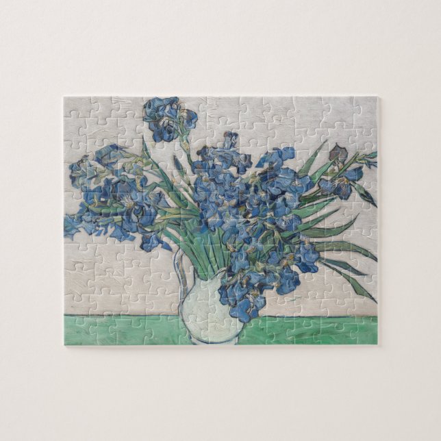 Puzzle Irises, par van Gogh : (Horizontal)
