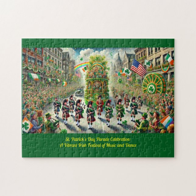 Puzzle Irish Celebration, St. Patrick's Day Parade (Horizontal)