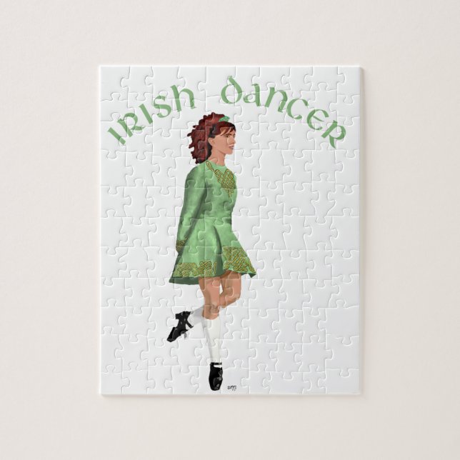 Puzzle Irish Step Dancer (Vertical)
