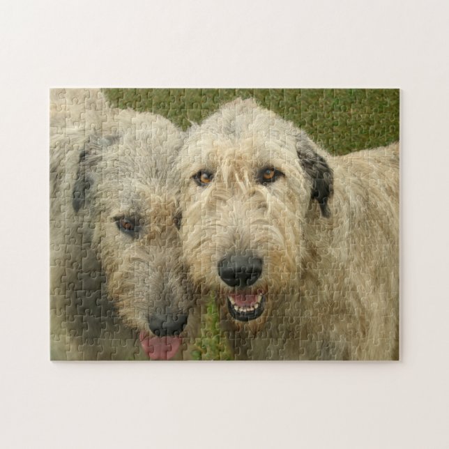 Puzzle Irish Wolfhounds (Horizontal)